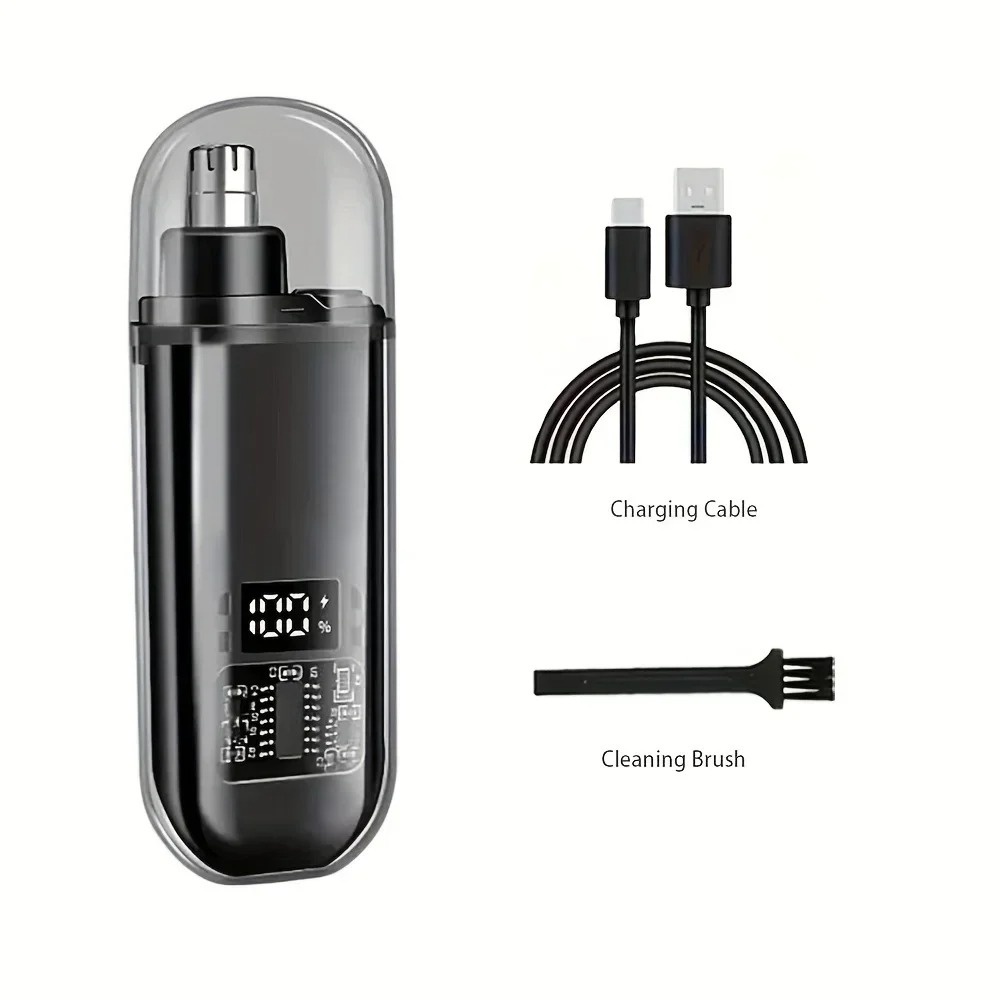 Men'S Grooming Nose Hair Trimmer - Mini Tondeuse Électrique pour Nez et