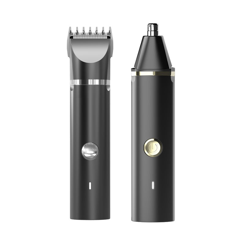 Men'S Grooming Nose Hair Trimmer - Kit de toilettage portable 2-en-1 pour