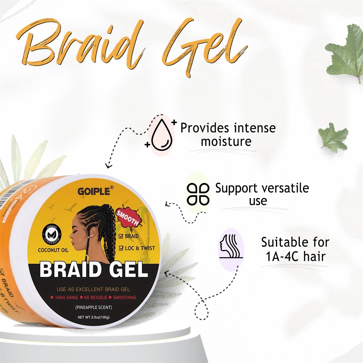 Gel Coiffant Haute Brillance,  - Men'S Grooming Gel avis et prix