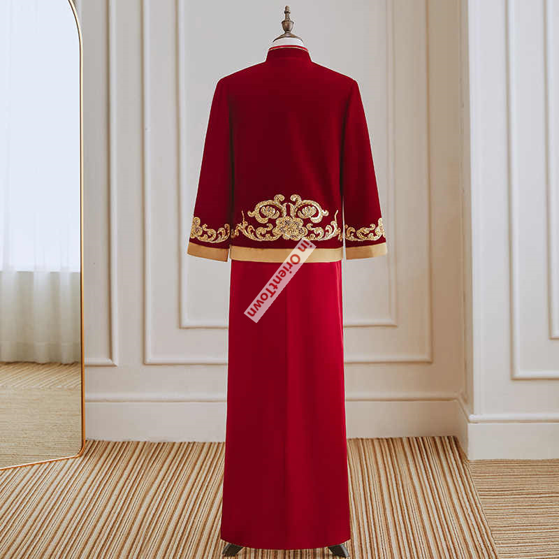 Robe de marié chinoise en velo - Men'S Grooming Trends avis et prix