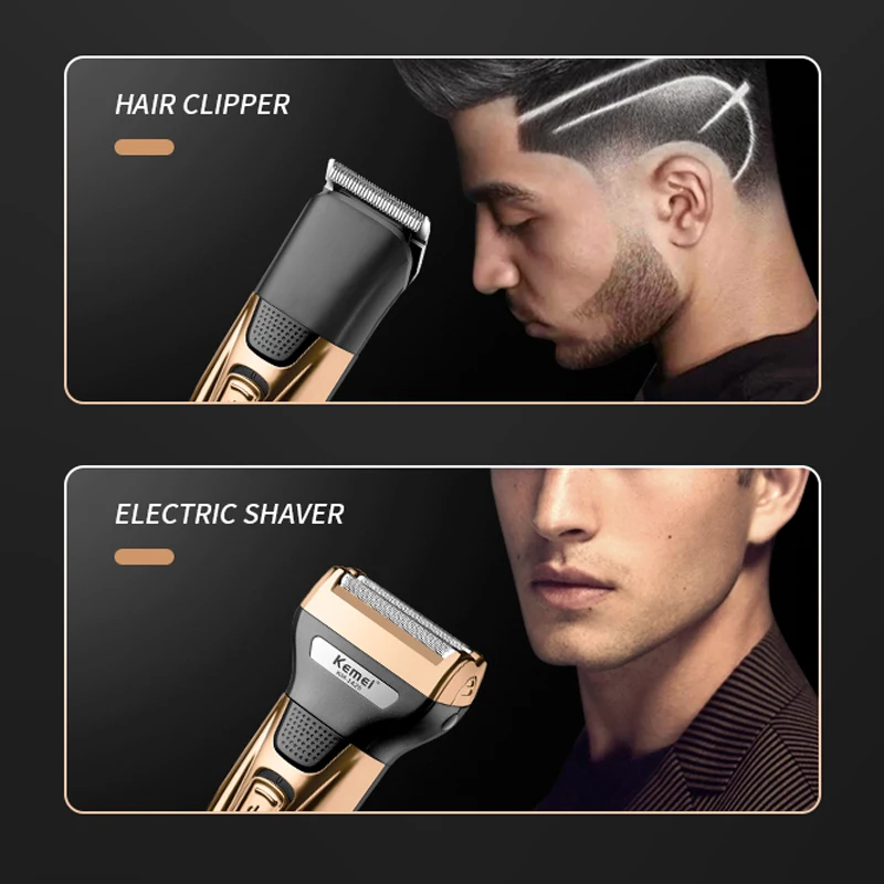 Kit de toilettage KEMEI 3 en 1 - Men'S Grooming Hair And Body Wash avis et prix