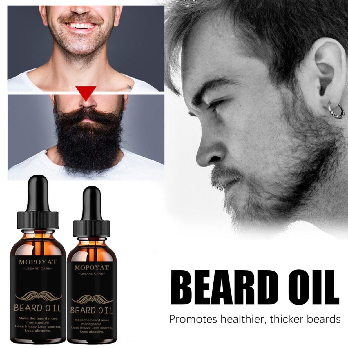 Huile de croissance pour barbe - Mens Grooming Treatment avis et prix