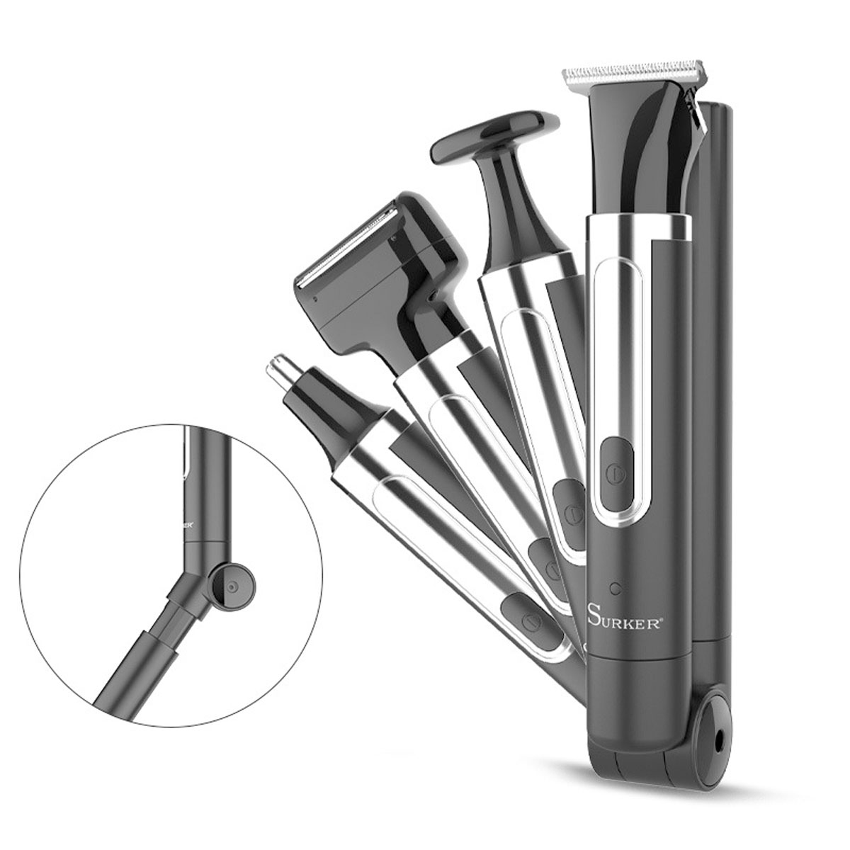 Surker 4 en 1 rasoir pour homm - Men'S Grooming Hair And Body Wash avis et prix