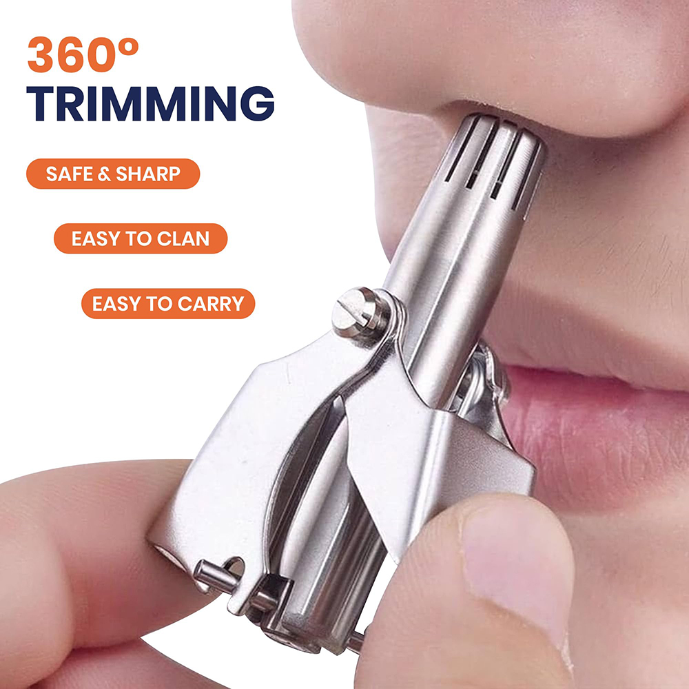 Tondeuse manuelle portable en  - Men'S Grooming Nose Hair Trimmer avis et prix